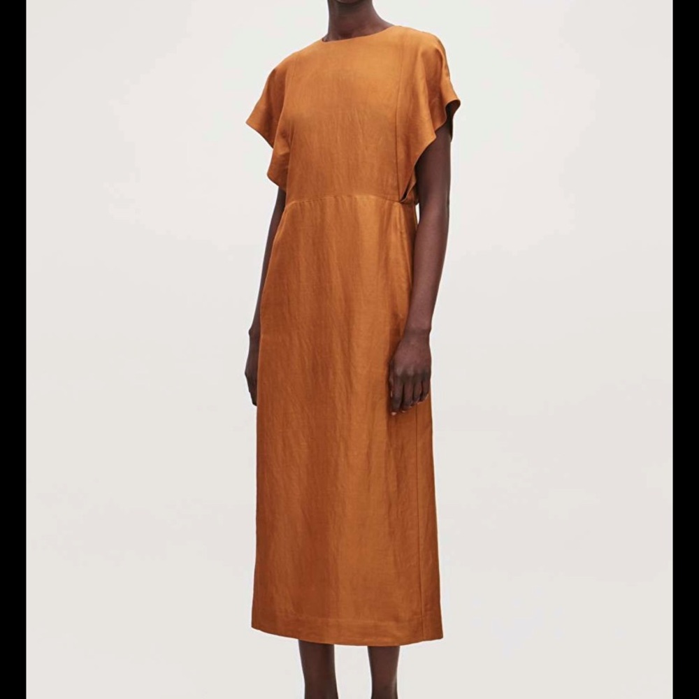 COS NWT linen kimono midi dress, 2